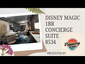 Disney Magic | 1 Bedroom Suite | Stateroom 8534 | Disney Cruise Line Concierge | Stateroom Tour