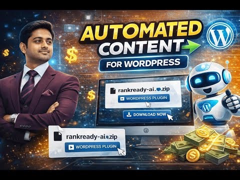 Automate Your Blog Completely on WordPress with RankReady Plugin