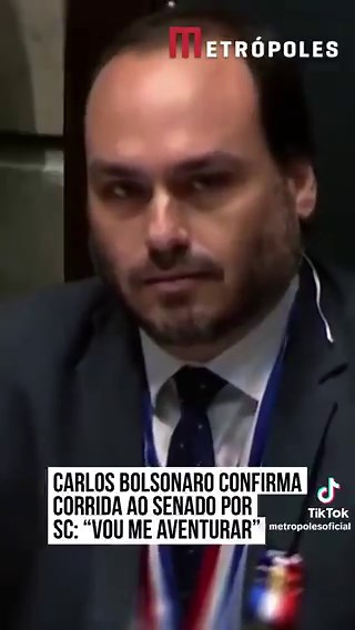 Meu pré-candidato ao Senado por Santa Catarina é, acima de tudo, um homem de valores. Um filho dedicado, um pai presente, alguém que carrega no coração a honestidade e a integridade em cada passo que dá.É um ser humano verdadeiro, que olha para as pessoas com respeito e acredita em um futuro melhor, construído com trabalho e responsabilidade. Tenho certeza de que sua presença irá somar, trazendo mais dignidade, compromisso e amor por Santa Catarina e pelo Brasil.@CarlosBolsonaro