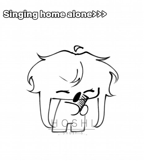 Doodle Song Animation - Singing Alone
