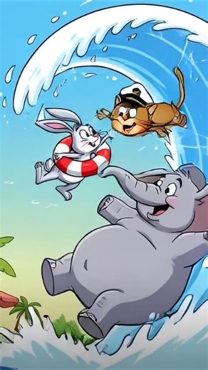 The laughing song || #elephant #cartoonshorts