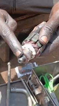 John mechanical starter motor and service changing newspaper