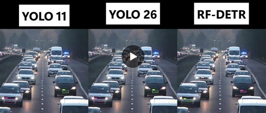 #computervision #yolo26 #yolo11 #rfdetr #pytorch #machinelearning #deeplearning #ultralytics #roboflow #ai | Raef Alshami