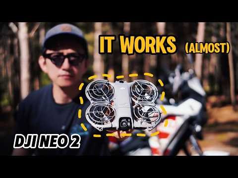 DJI NEO 2 Test: Can It Keep Up with my Motorcycle Offroad Adventure Riding?