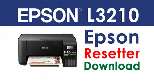 Epson L3210 Resetter Adjustment Program Free Download
