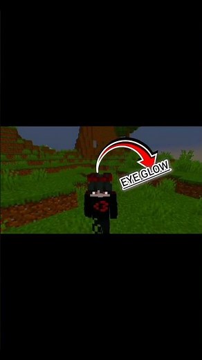 Minecraft glowing eye mod like herobrine #minecraft