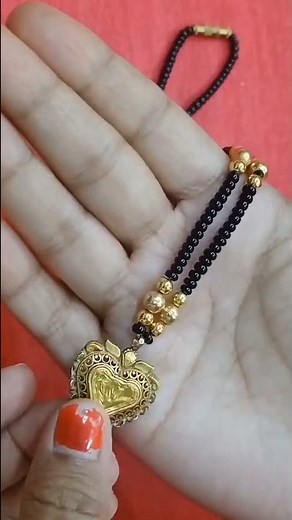 Easy trick mangalsutra making at home