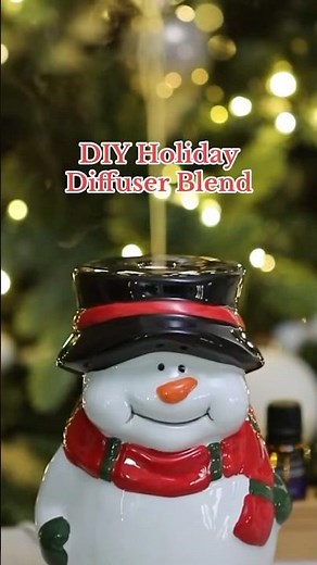 DIY Holiday Diffuser Blend 🎄 | Easy Essential Oil Recipe for a Cozy Home