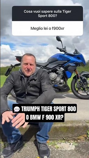 Triumph Tiger Sport 800 or BMW F 900 XR: Which is better?
