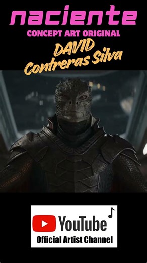 🚀 NACIENTE (2022) | Concept Art Original de David Contreras Silva | Sci-Fi Dystopian Film Art