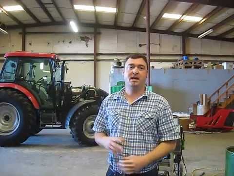 Servicing and operating a Mahindra Max tractor