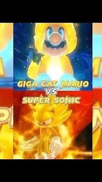 Sonic (all forms) vs Mario (all forms)