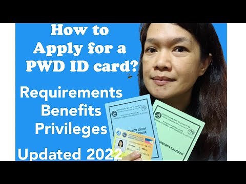 How to get a PWD ID? The requirements, process, benefits and privileges.. #personwithdisability 2022