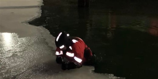 What to do if you fall through: rescuing yourself in icy water