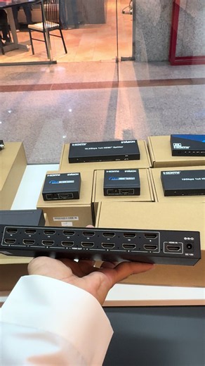 قسام HDMI احترافي مقاسات منوعة وجودة عالية