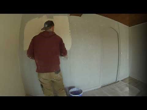 TUTO comment lisser un mur en crépi intérieur