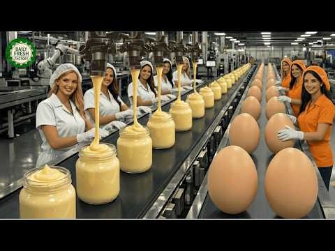 How Mayonnaise Is Made: Inside a High-Tech Factory (Full Process)