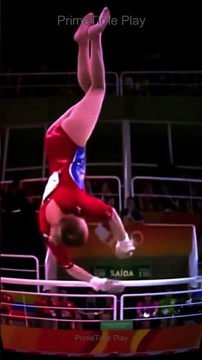 Incredible Uneven Bars Routine at the Olympics 🤸‍♀️ #gymnastics #olympics #sports