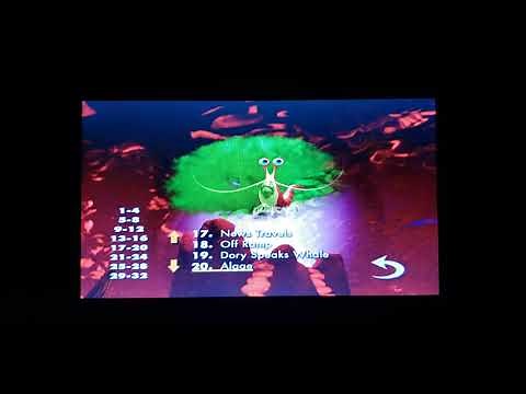 Finding Nemo 2-Disc Collector's Edition 2003 DVD Menu Walkthrough Disc 2