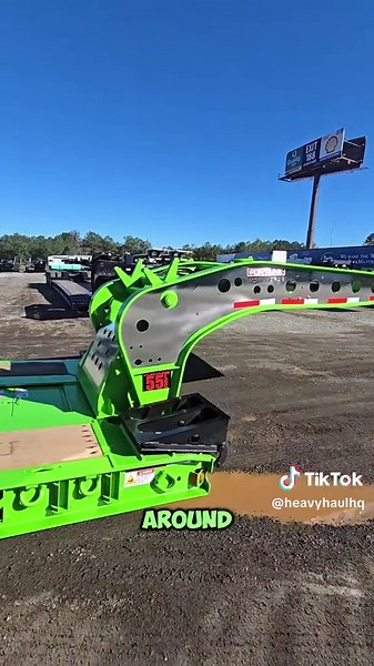 Exploring the Fontaine Workhorse 55LCC 55-Ton Lowboy Trailer