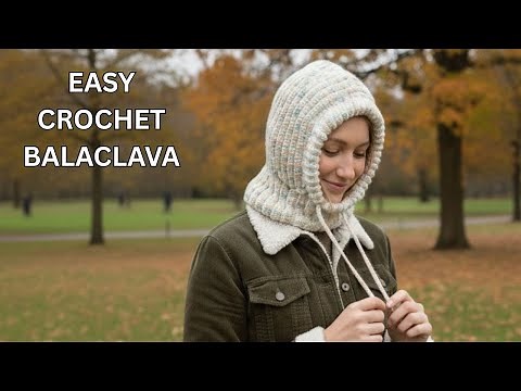 MARSHMALLOW BALACLAVA | Crochet Balaclava Tutorial | Balaclava Pattern