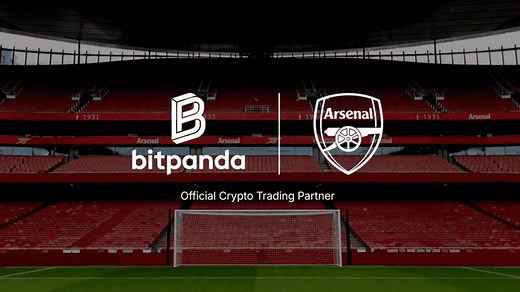 Arsenal announce multi-year Bitpanda partnership