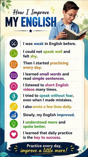 How I Improve My English Every Day | Simple Daily Routine for Better English