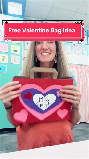 Create the Easiest Free Valentine’s Day Bag