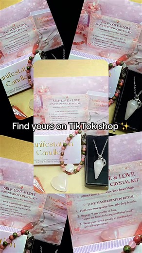 Holistic and spiritual bundles from Wicca Stones🔮 Which one are you in need? Go to TikTok Shop and get it today before it ends 🛍️ #spiritualtok #ritual #witchtok #heal #crystals