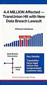 4.4 MILLION Affected — TransUnion Hit with New Data Breach Lawsuit 😱