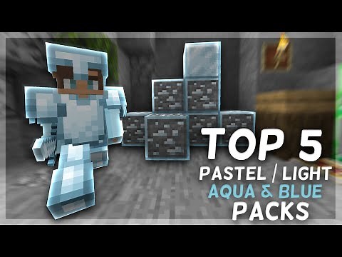 Top 5 Pastel/Light Blue & Aqua Texture Packs!