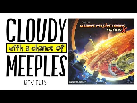 Alien Frontiers: Edition X Review - Cloudy with a Chance of Meeples