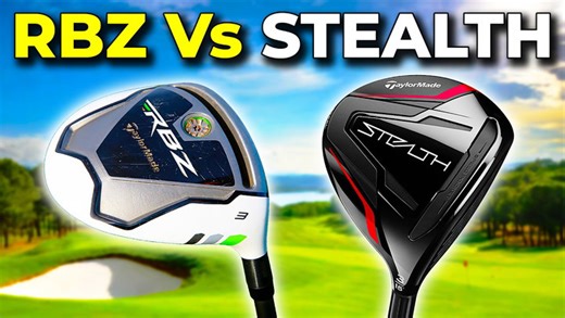 TaylorMade RBZ vs Stealth | Test and review