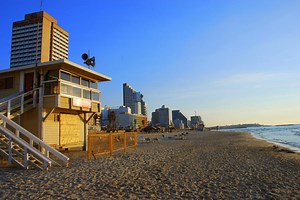 Gordon Beach in Tel Aviv, Israel