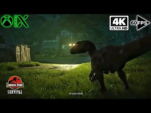 JURASSIC PARK: SURVIVAL - New Official Gameplay (XBOX Series X) | 4K 60FPS