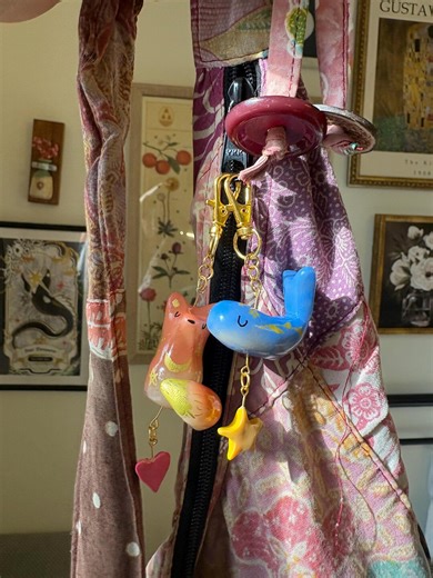 Handmade Polymer Clay Magical Animal Keychains - Etsy