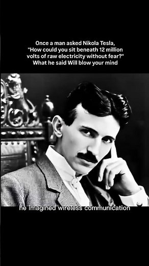 Nikola Tesla Powerful Things! #amazingfacts #history #nikolatesla