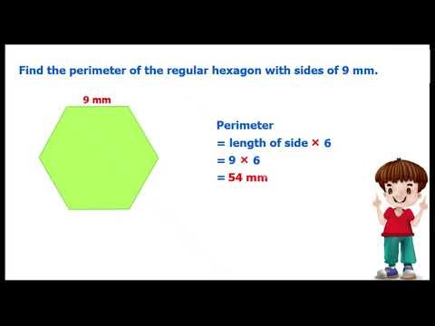 Perimeter of a polygon for grade 6
