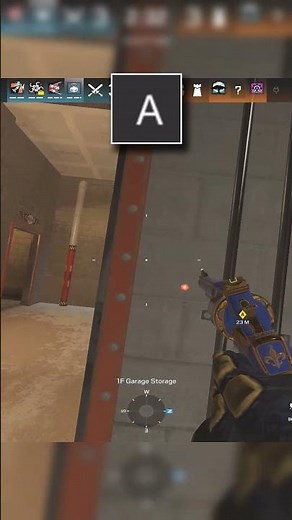 How to QUICK PEEK in Rainbow Six Siege #rainbowsixsiege #r6s #r6tips #shorts