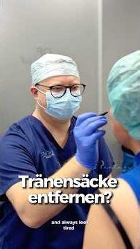 Tränensäcke entfernen – natürliches Ergebnis ohne sichtbare Narben?