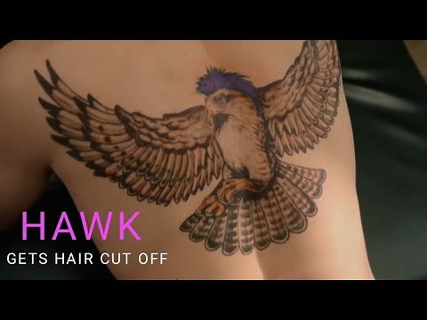 cobra kai: season 4 Eli Hawk gets his hair cut by team cobra kai MUST WATCH
