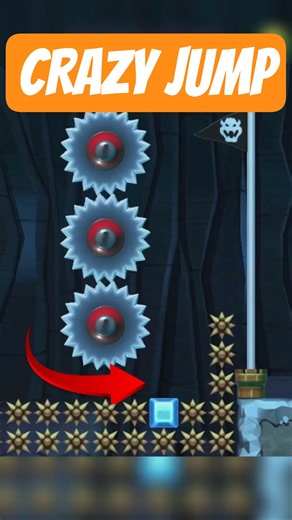 This Jump Should Be Impossible #mario #mariomaker2 #nintendo