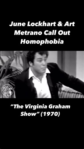 Here is June Lockhart way back in 1970 — when she was still most known as a TV mom for her work on "Lassie" and "Lost in Space" — advocating for gay rights: | Matthew Rettenmund