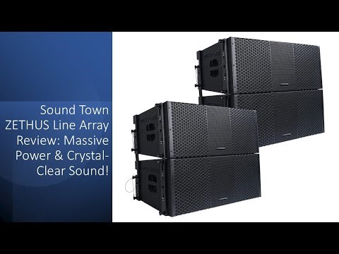 Sound Town ZETHUS Line Array Review: Massive Power & Crystal-Clear Sound!