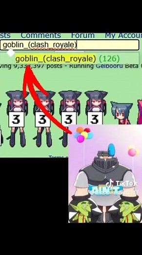 I’ve seen that website before #goblin #clashroyale #r34