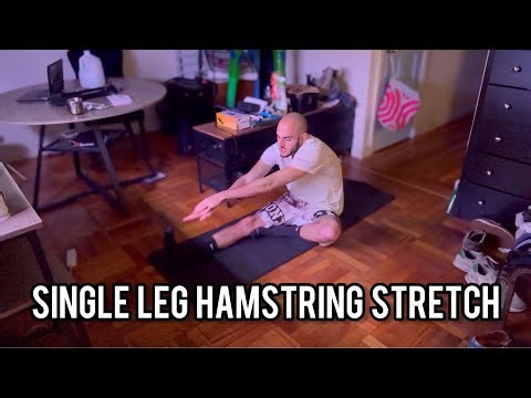 How To: Single Leg Hamstring Stretch