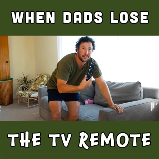 When you lose the T.V remote… | How to DAD