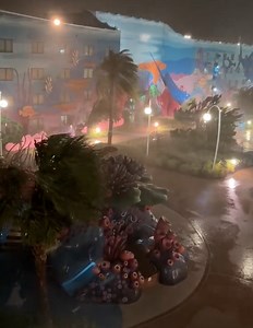 Terrifying Video Shows Hurricane Milton Slamming Walt Disney World