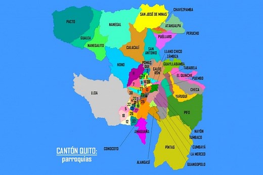 Parroquias de Quito