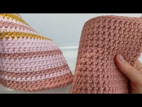 Thermal Stitch Single Crochet - How to Crochet a Potholder